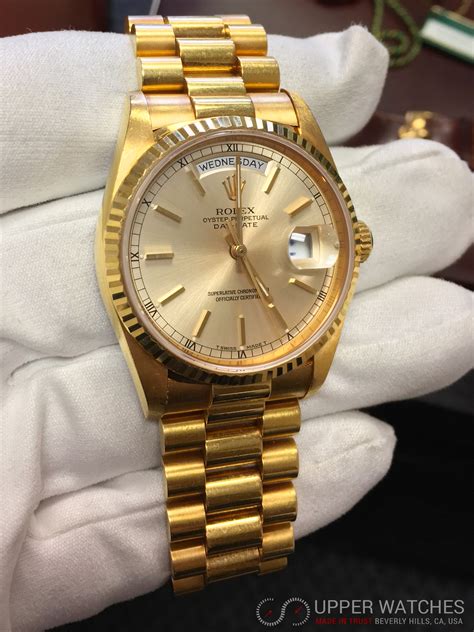 rolex president gold links|gold rolex presidential day date.